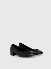 Therapy Diana Heeled Ballet Flats Black