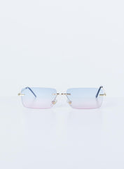 Indi Sunglasses Blue Ombre