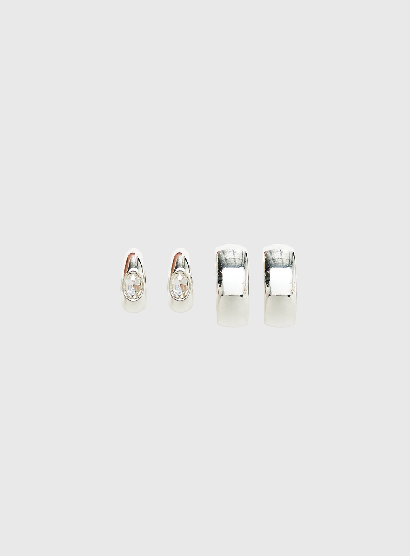 Zennie Earring Pack Silver