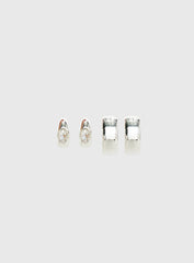 Zennie Earring Pack Silver
