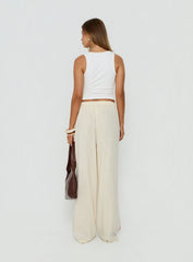 Grazia Pants Cream / Red