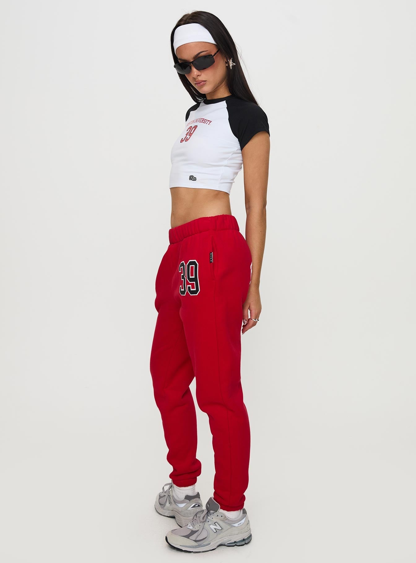 BU Sweatpants Red