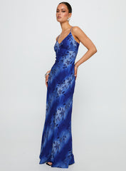 Lauraline Maxi Dress Blue