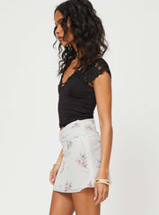 Perrin Mini Skirt Cream