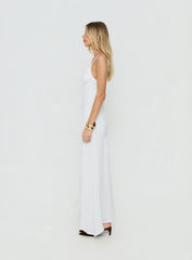 Makaia Balconette Maxi Dress White