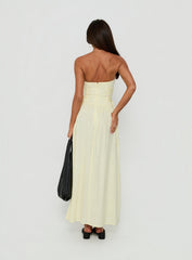 So Far So Good Maxi Dress Butter