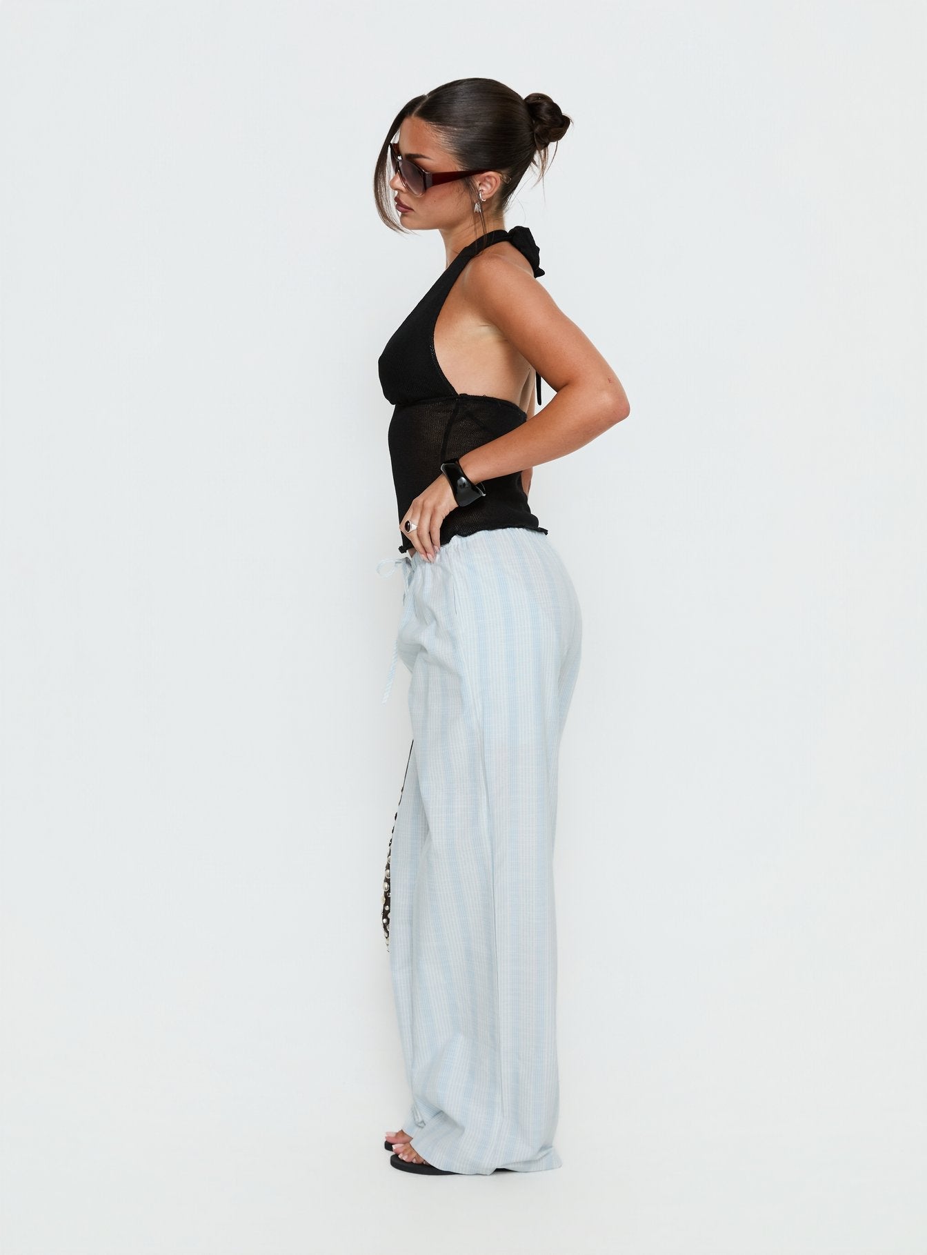Parklea Pants Blue / White Stripe