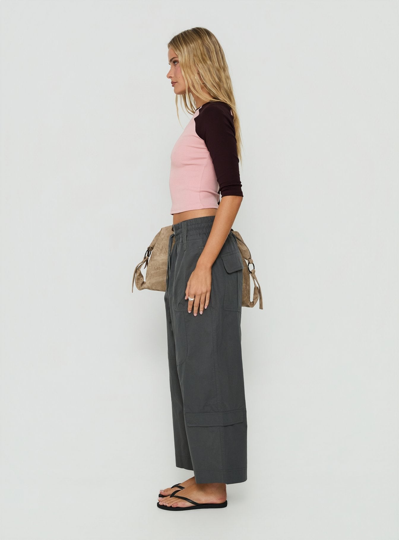 Fever Cargo Pant Charcoal