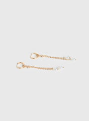 What Is Life Dangly Earrings Gold