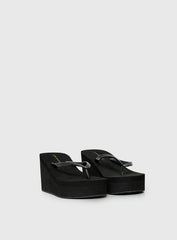 Next Sunday Thong Heel Black