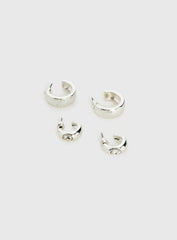 Zennie Earring Pack Silver