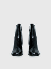Zilah Heeled Ankle Boots Black