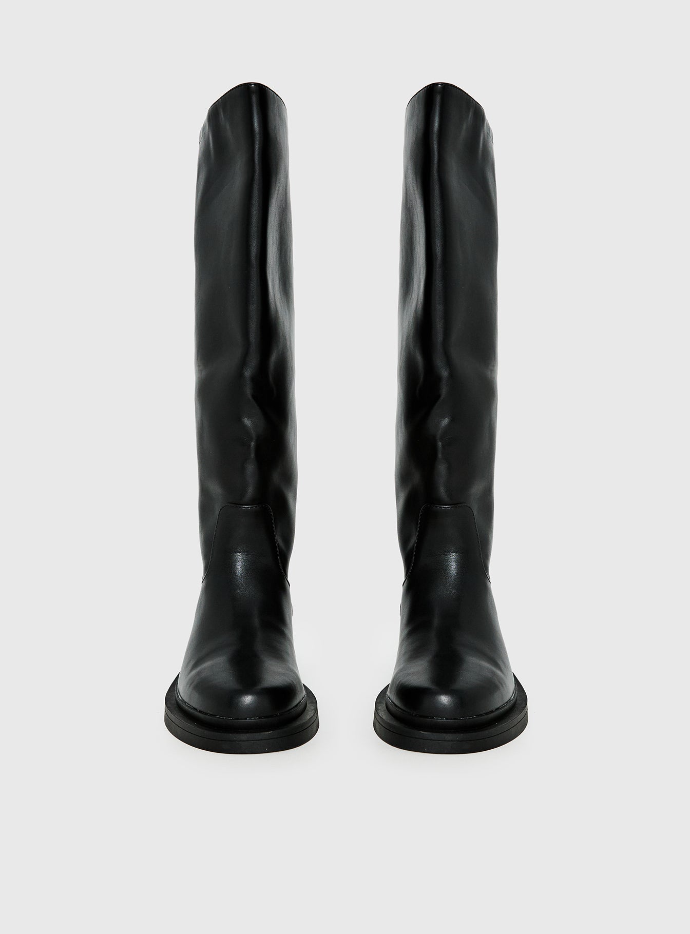 Lishaa Knee High Boots Black