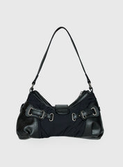 Doyers Street Shoulder Bag Black / Silver