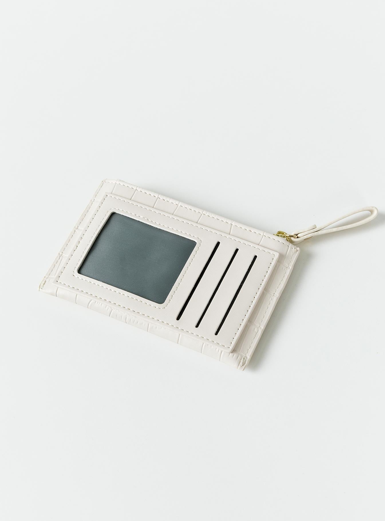 Keeping Track Wallet Cream