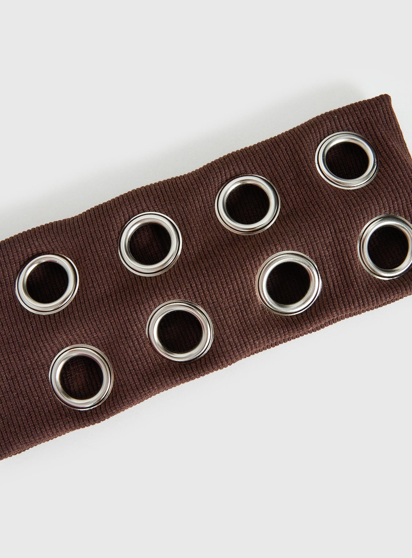 Movie Stars Eyelet Headband Brown