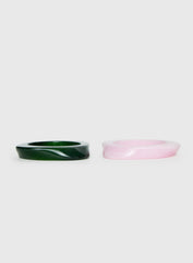 Jordann Resin Cuff Pack Pink / Green