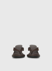 Billini Ravyn Heels Dark Cacao Faux Suede