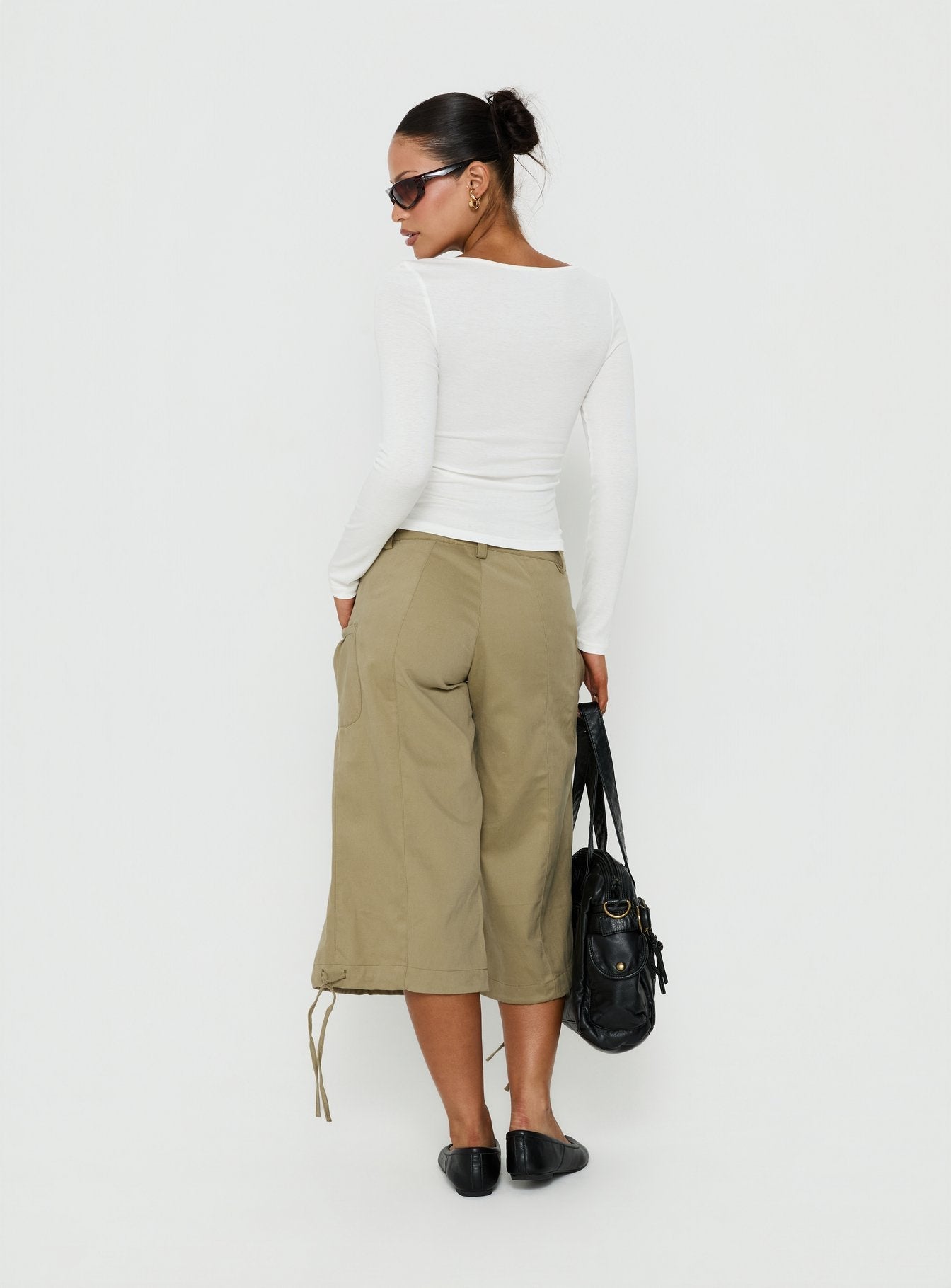 Iria Capri Trouser Khaki