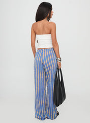 Limestone Pants Blue Multi