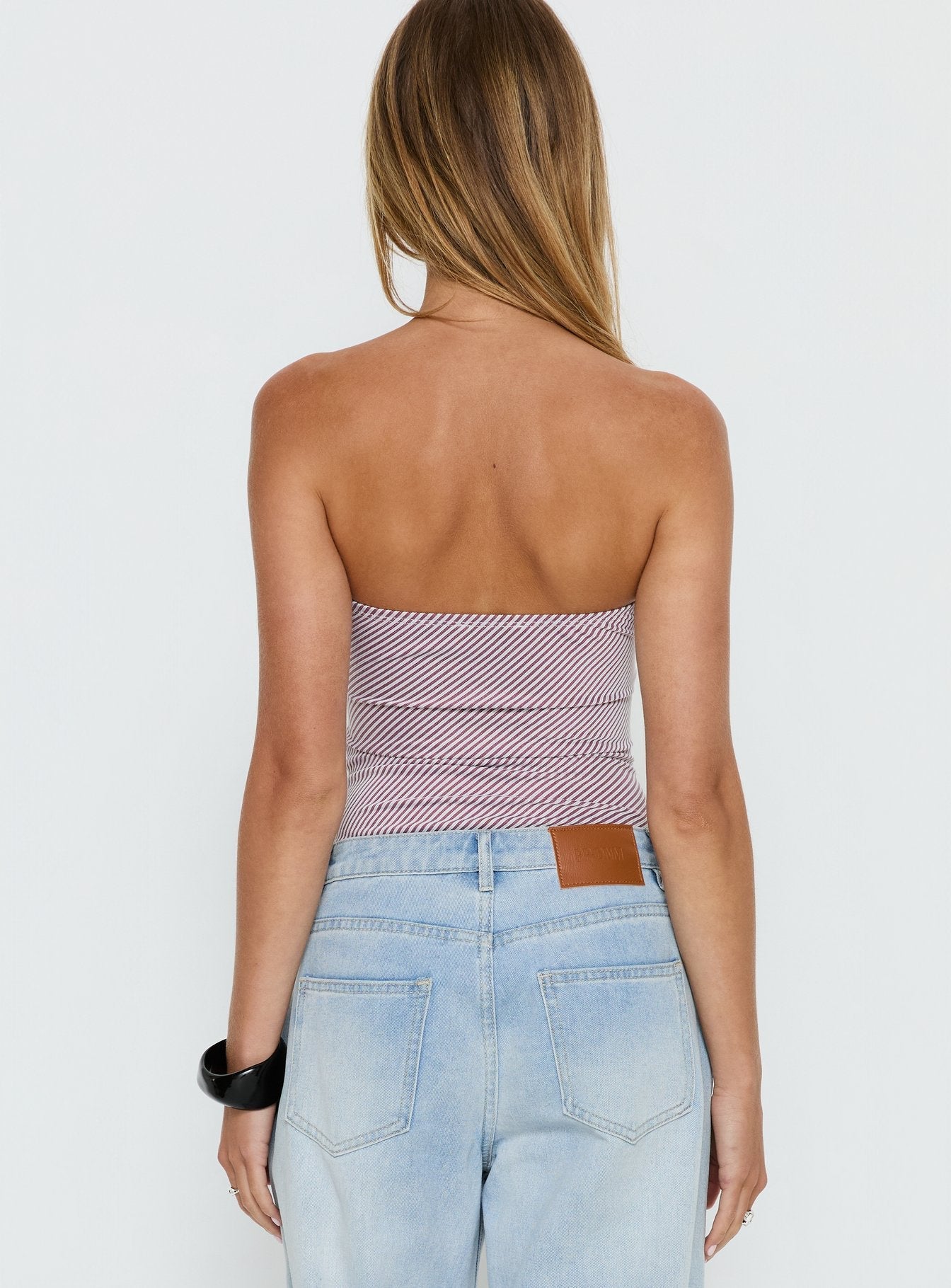 Sunbathing Hardware Detail Bodysuit Pink