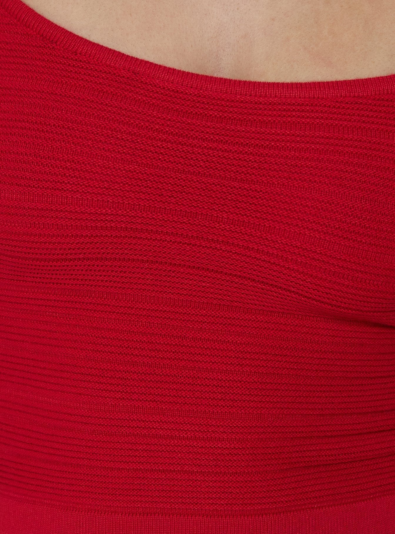 Wilah Knit Tank Top Red