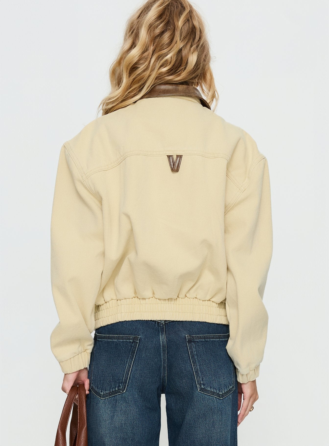 Sancia Bomber Jacket Beige