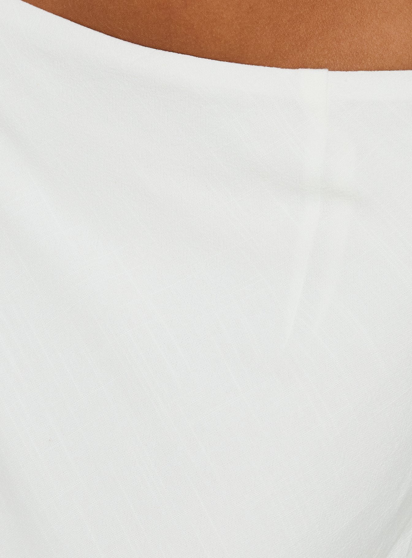 Jodie Maxi Skirt White