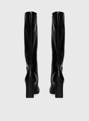 Sawyer Knee High Boots Black