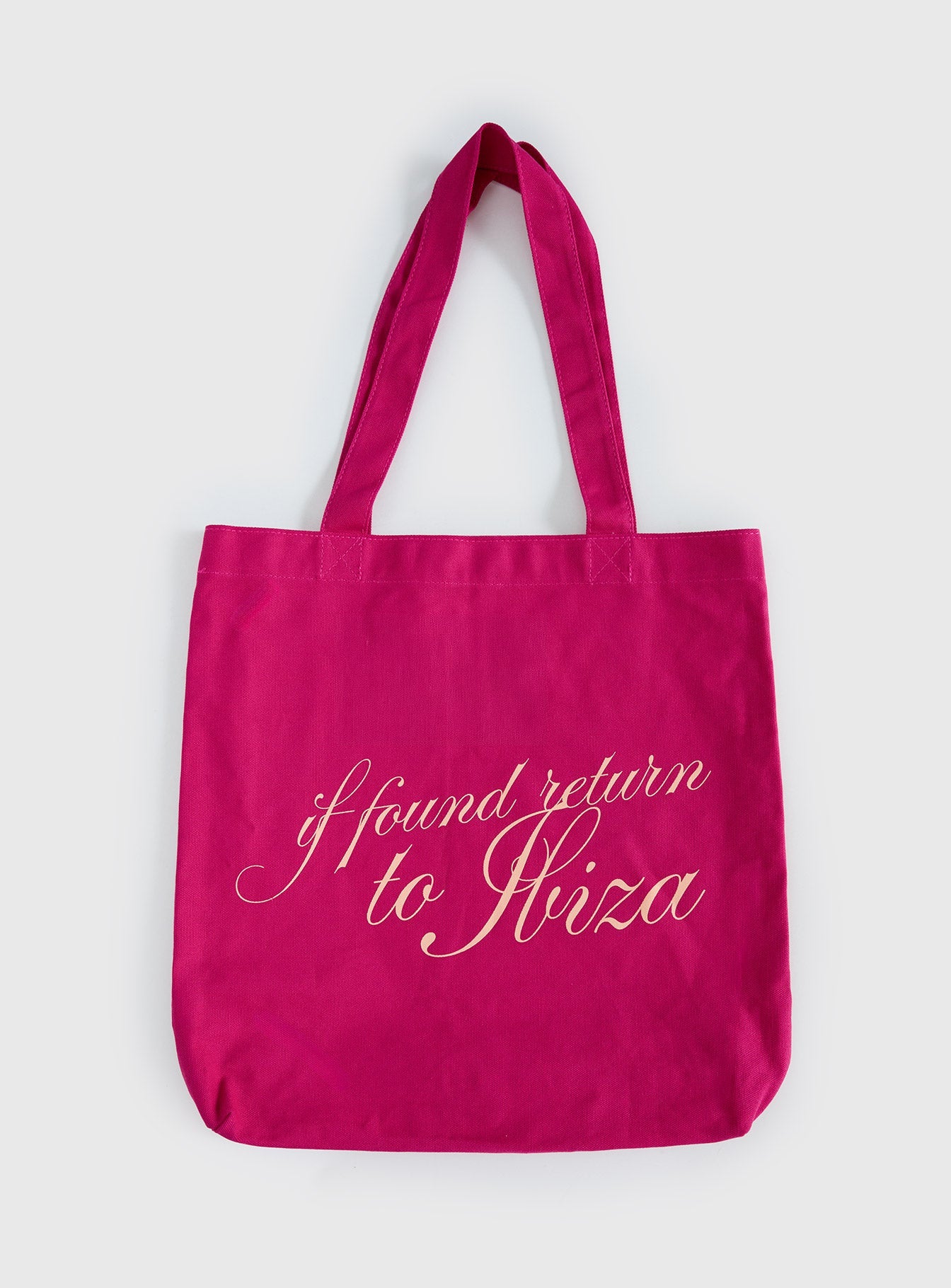 Return To Ibiza Tote Bag Pink