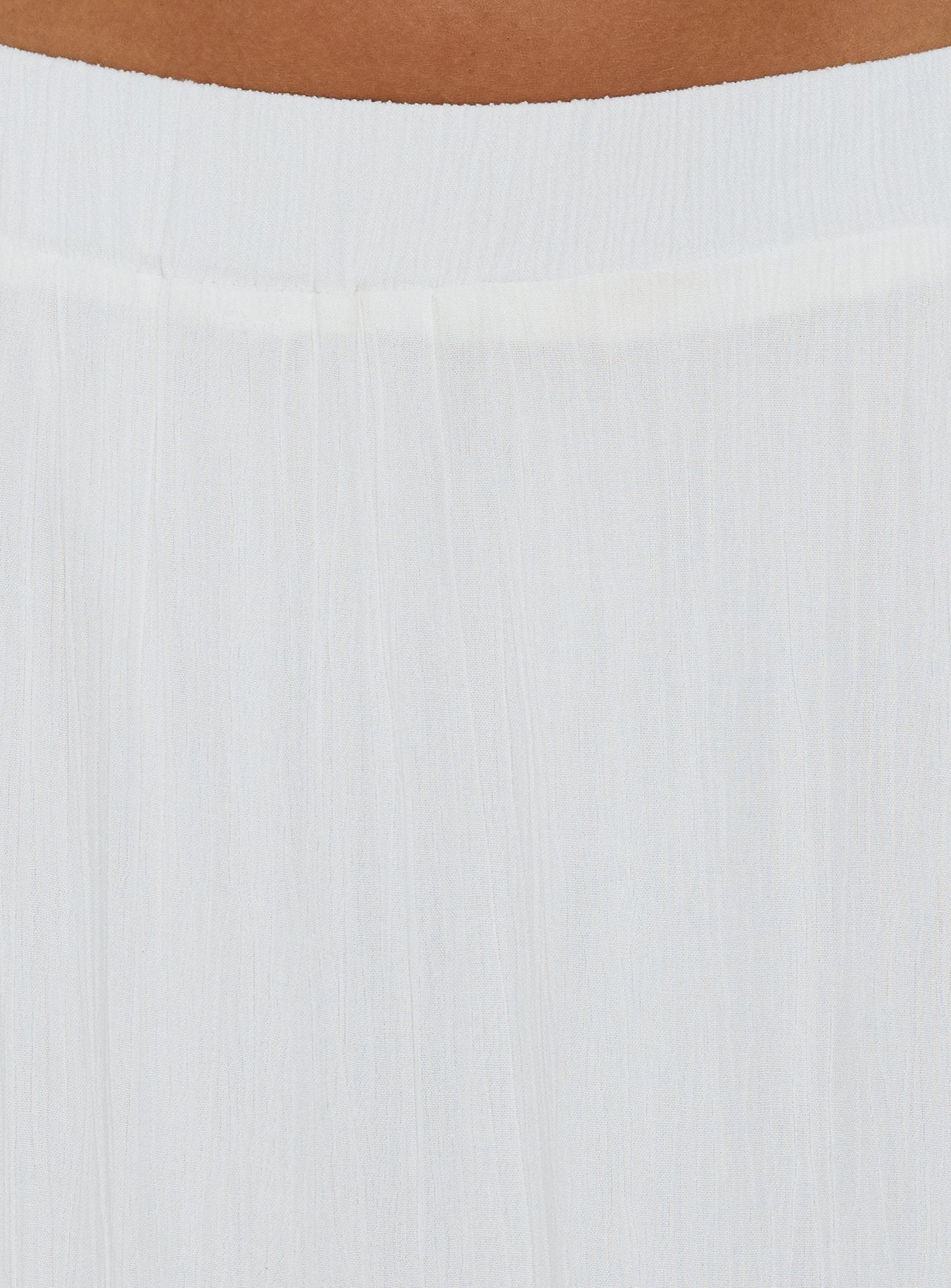 Miriah Maxi Skirt White Petite