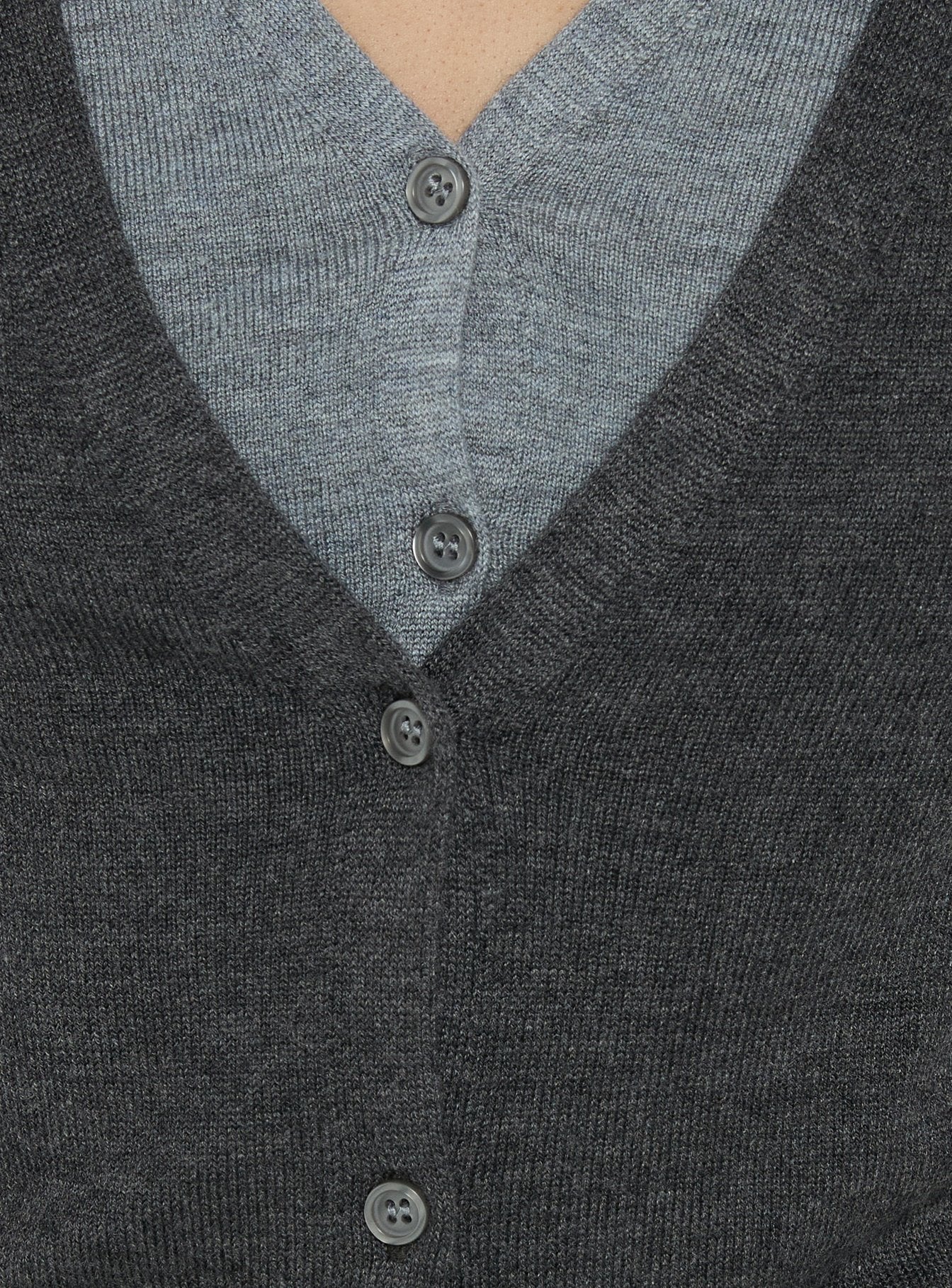 Shadow Cardigan Dark Grey