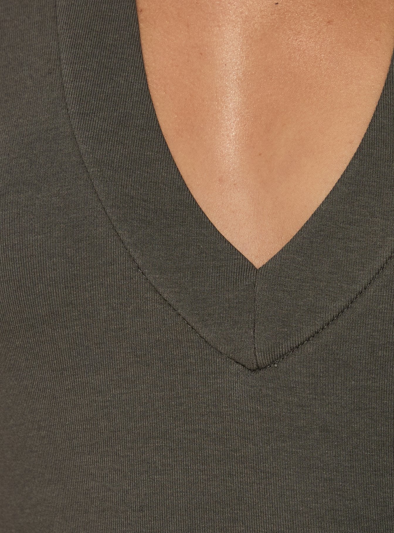 Juliannea V Neck Halter Bodysuit Charcoal