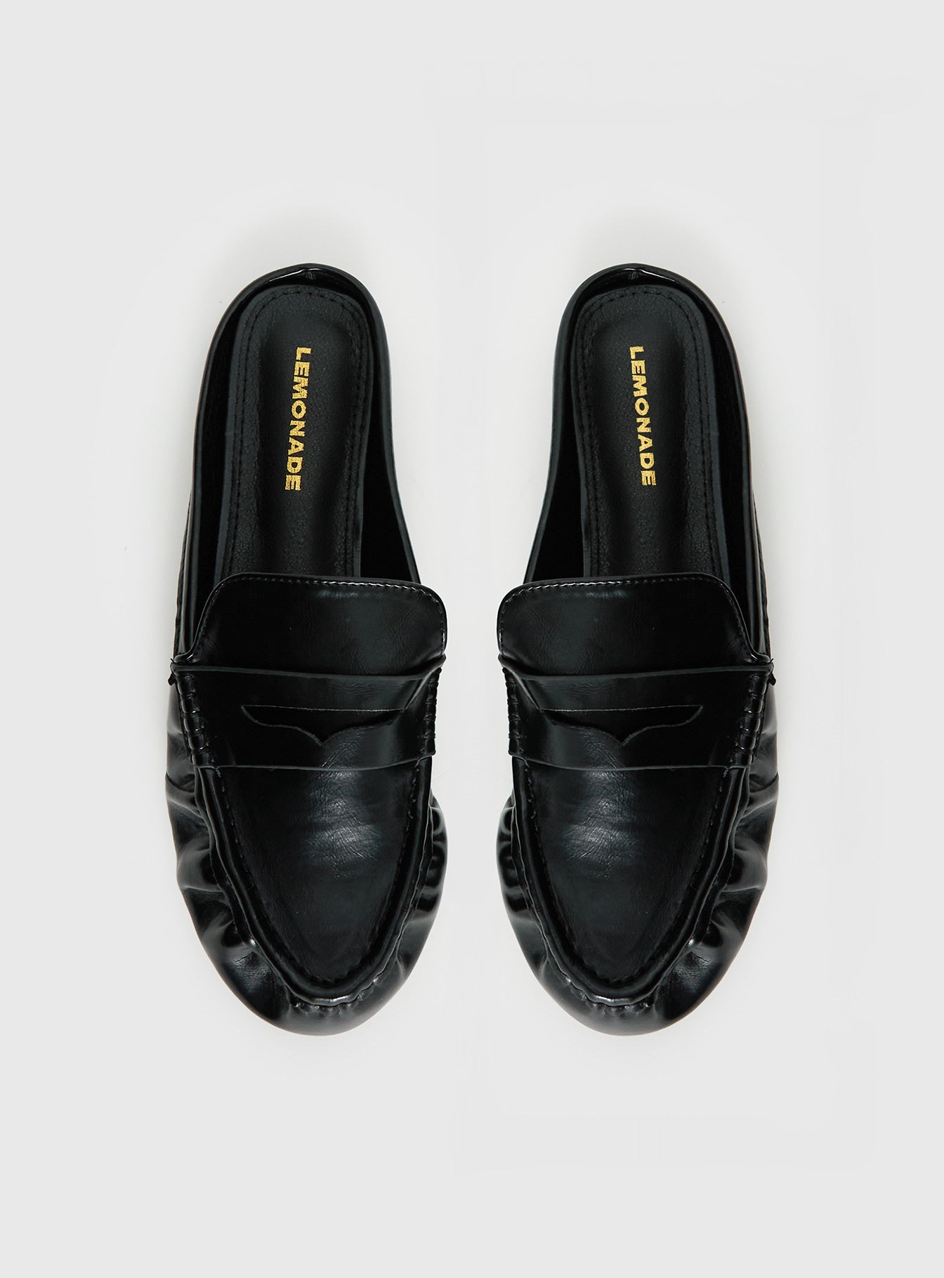 Hot Row Flat Loafers Black