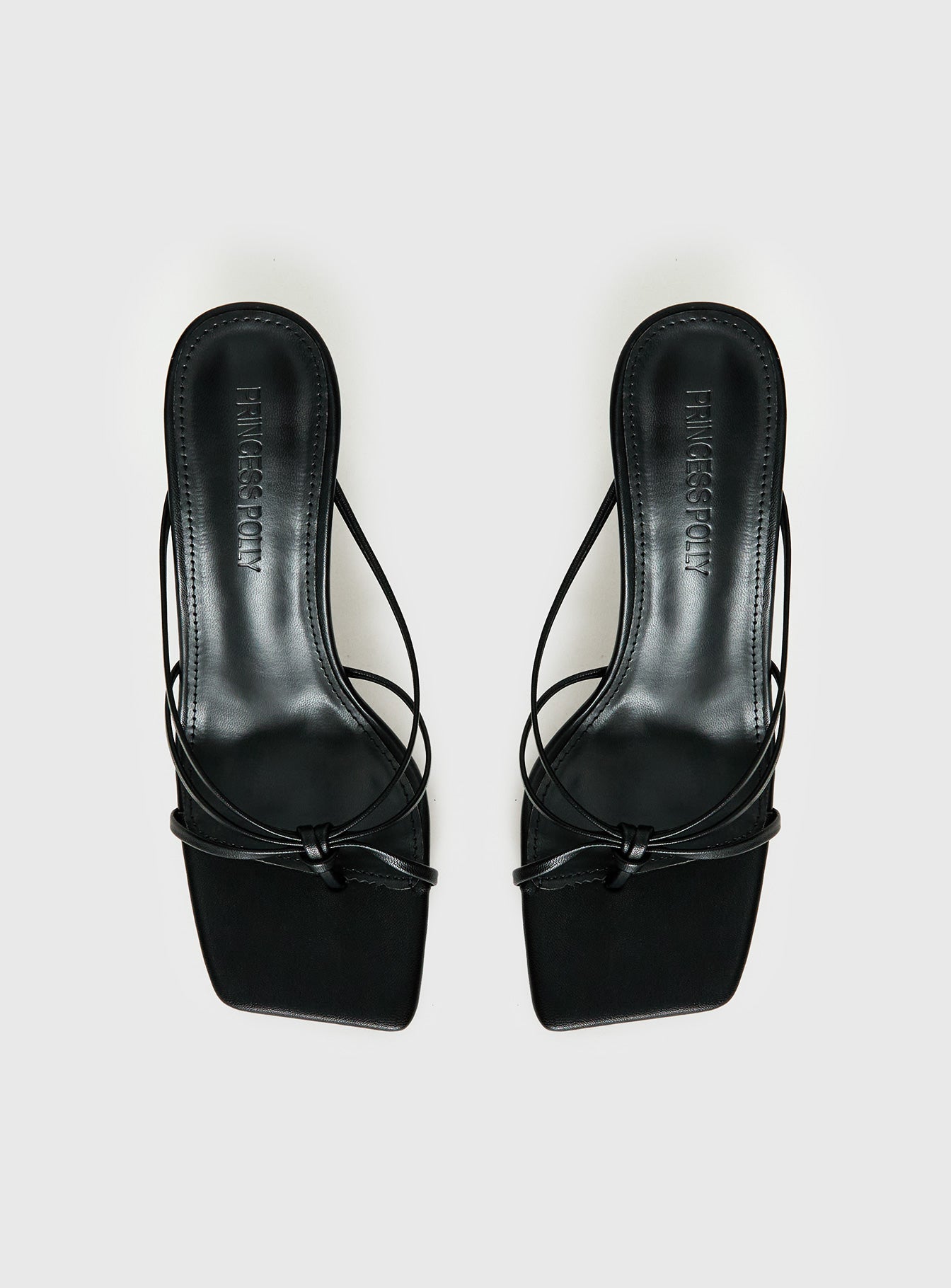 Evena Strappy Heels Black