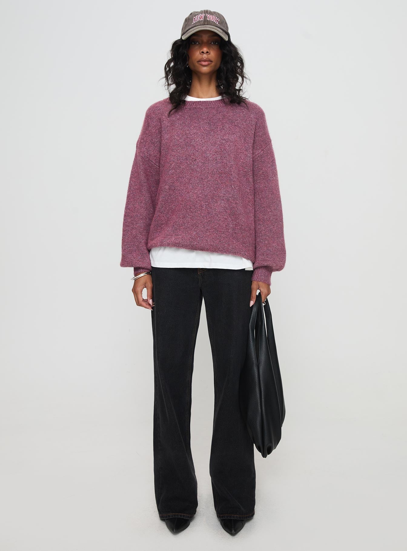 Ryanna Sweater Burgundy