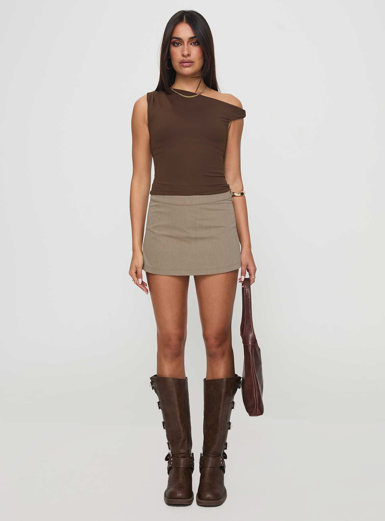 Danza Top Brown