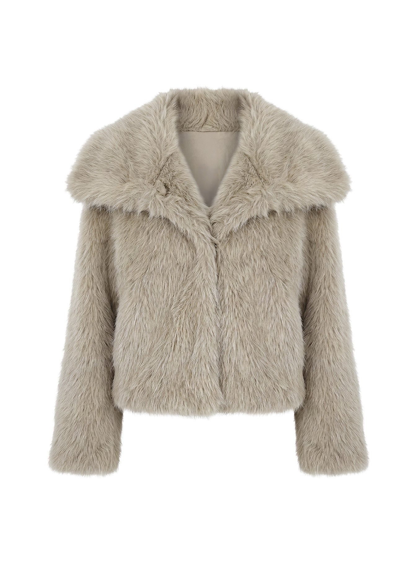Wayland Faux Fur Jacket Grey