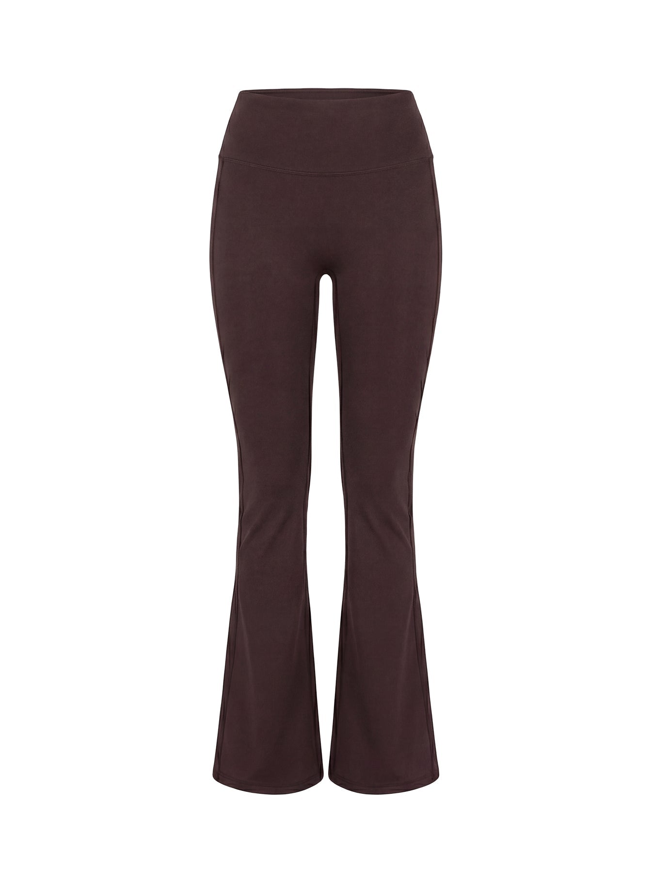 Energize Active Invisible Scrunch Flare Leggings Brown