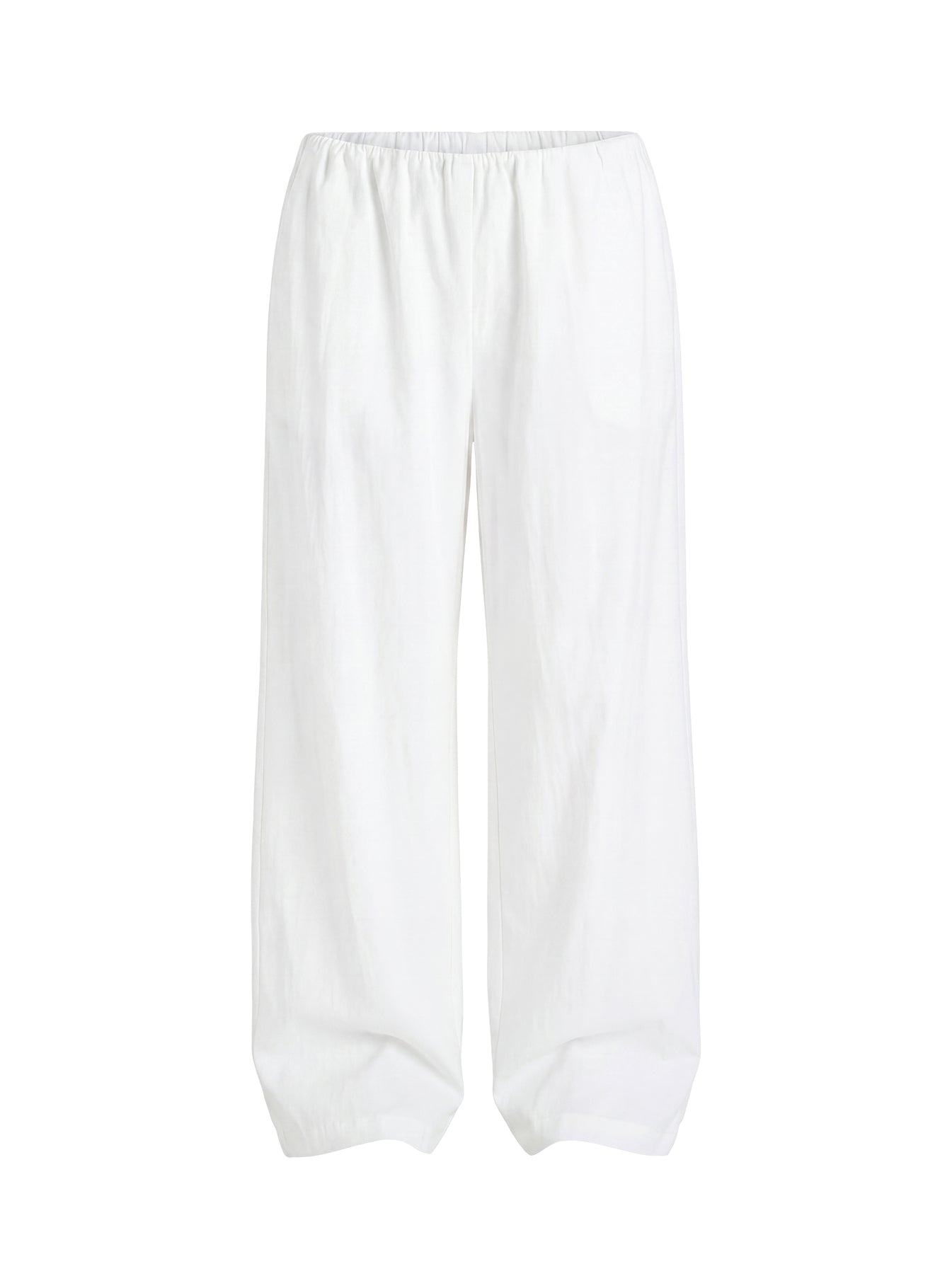 Lunea Concealed Waistband Pants White Tall