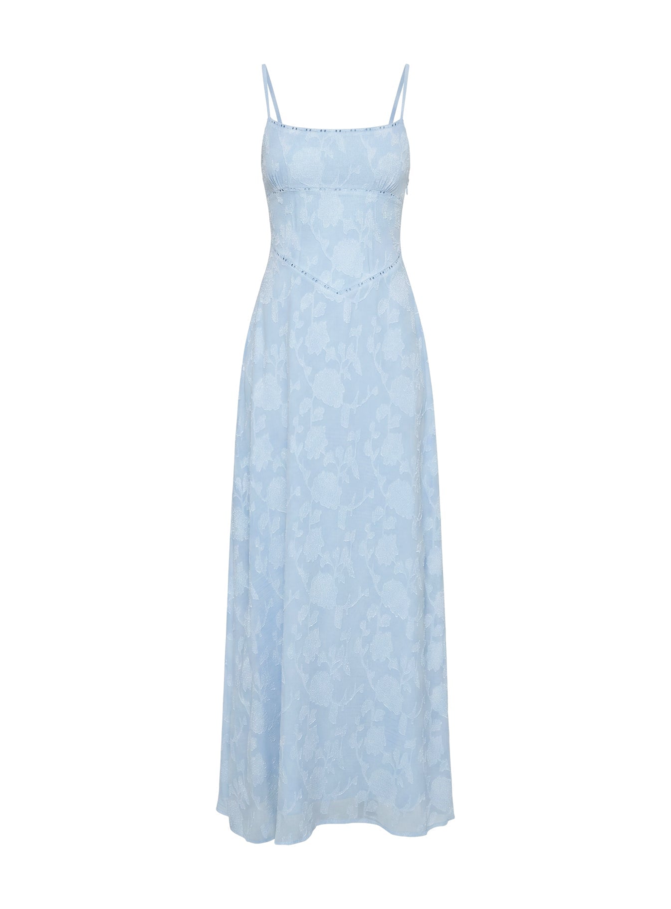 South Of France Maxi Dress Blue Petite