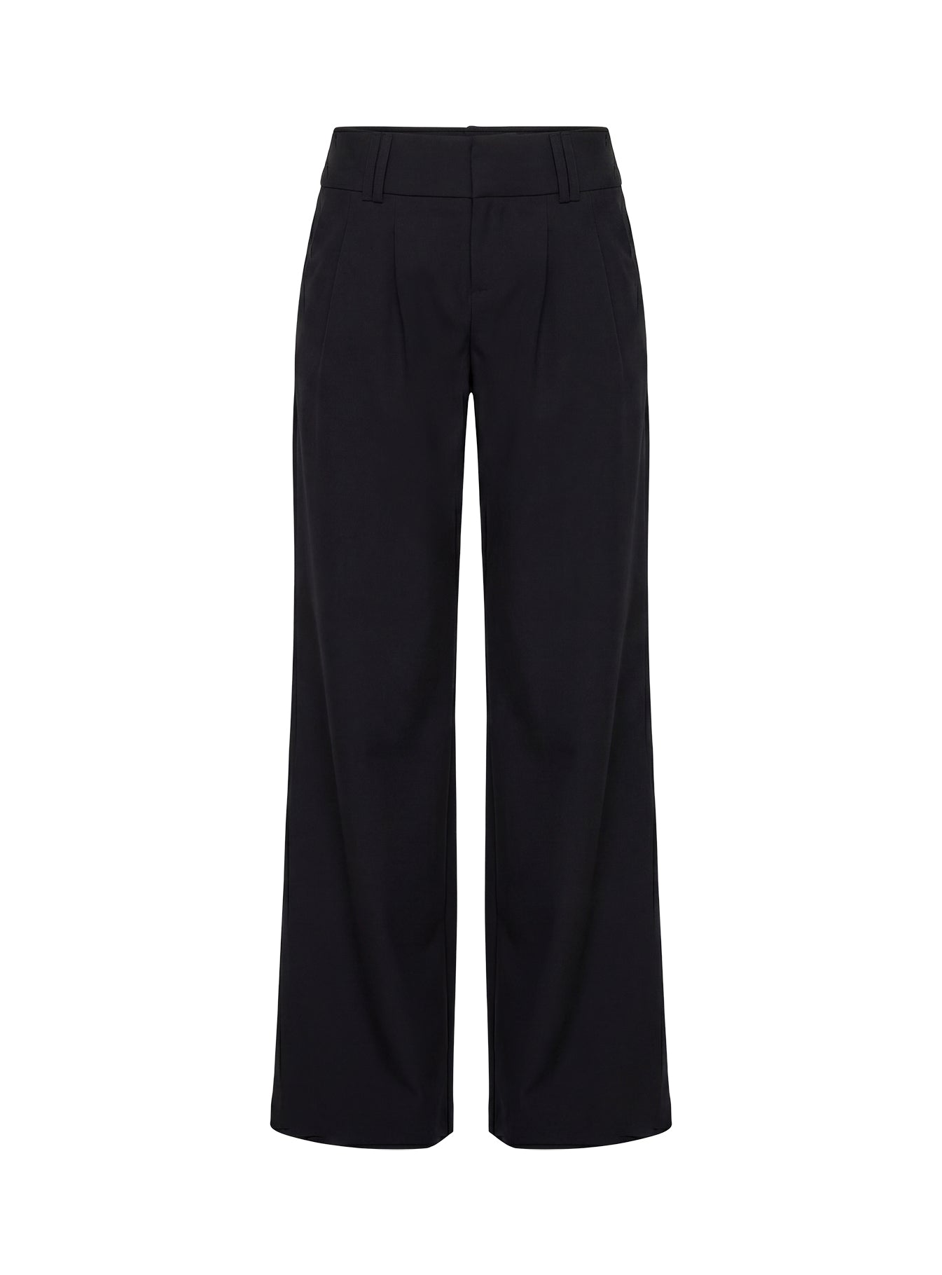 Two Lovers Low Rise Pants Black Tall