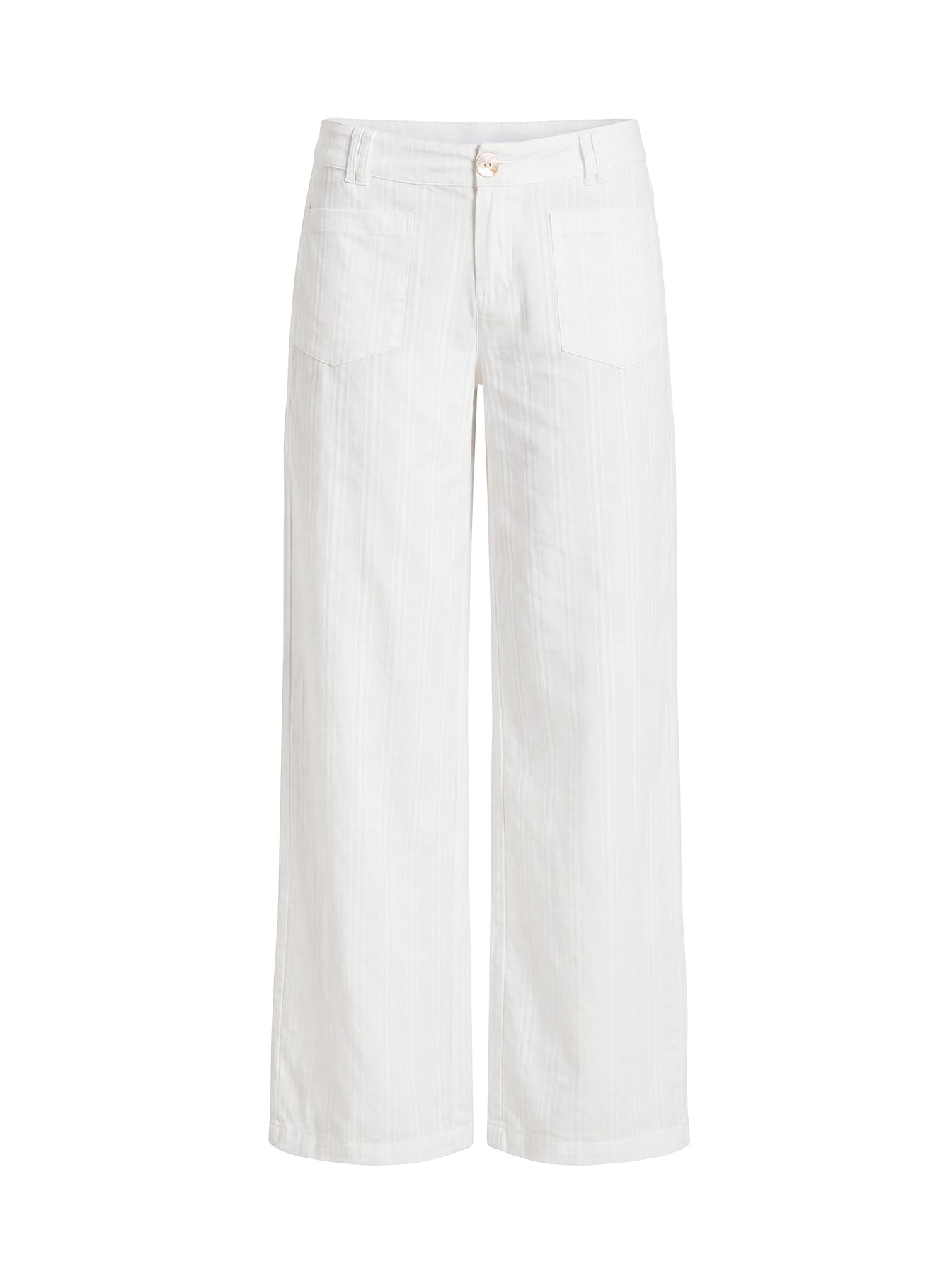 Vendi Low Rise Pant White