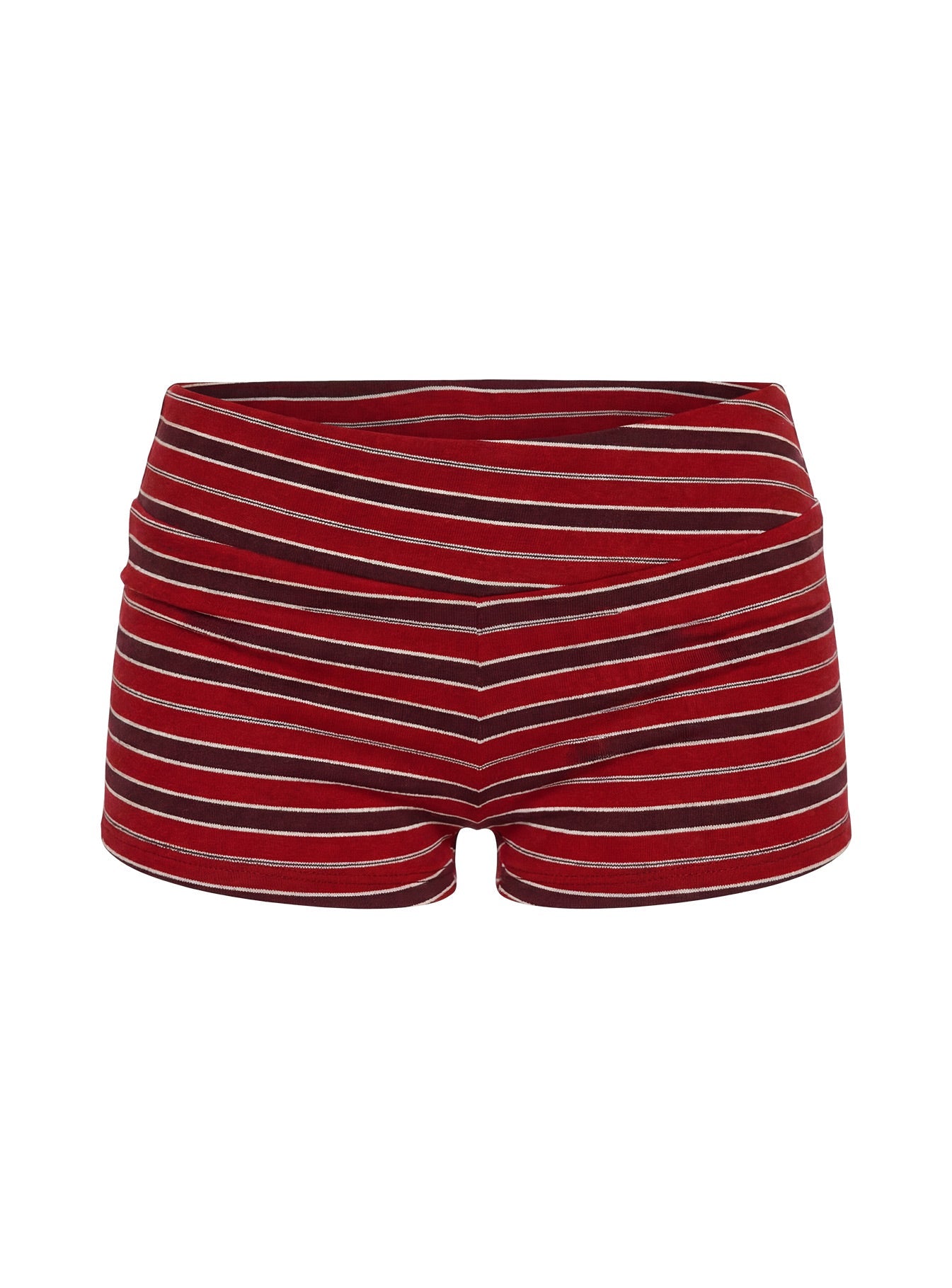 Veyona Micro Shorts Red Stripe