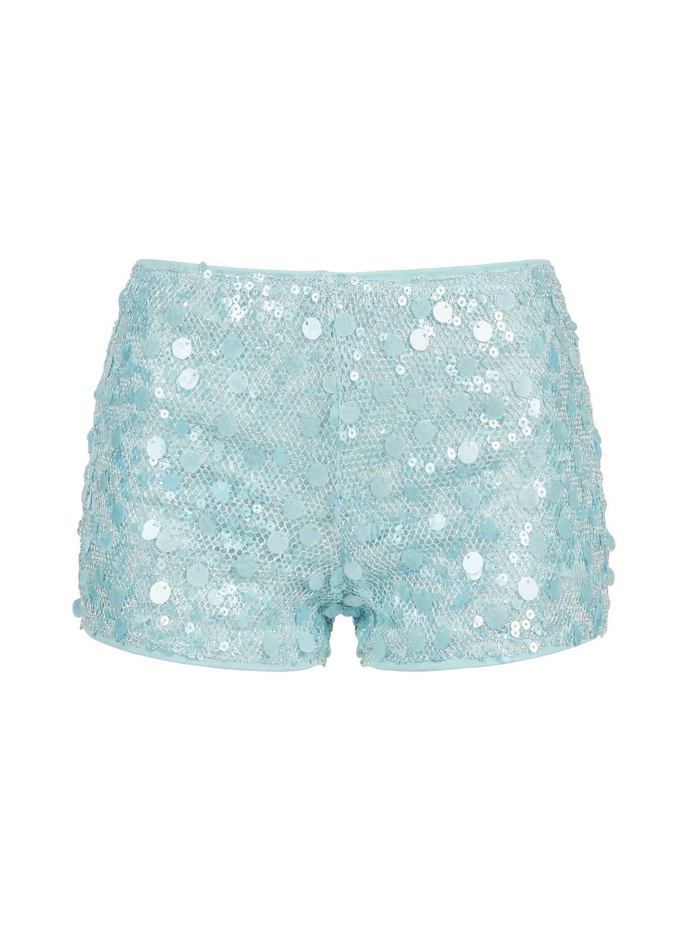 Views Of Capri Micro Shorts Blue