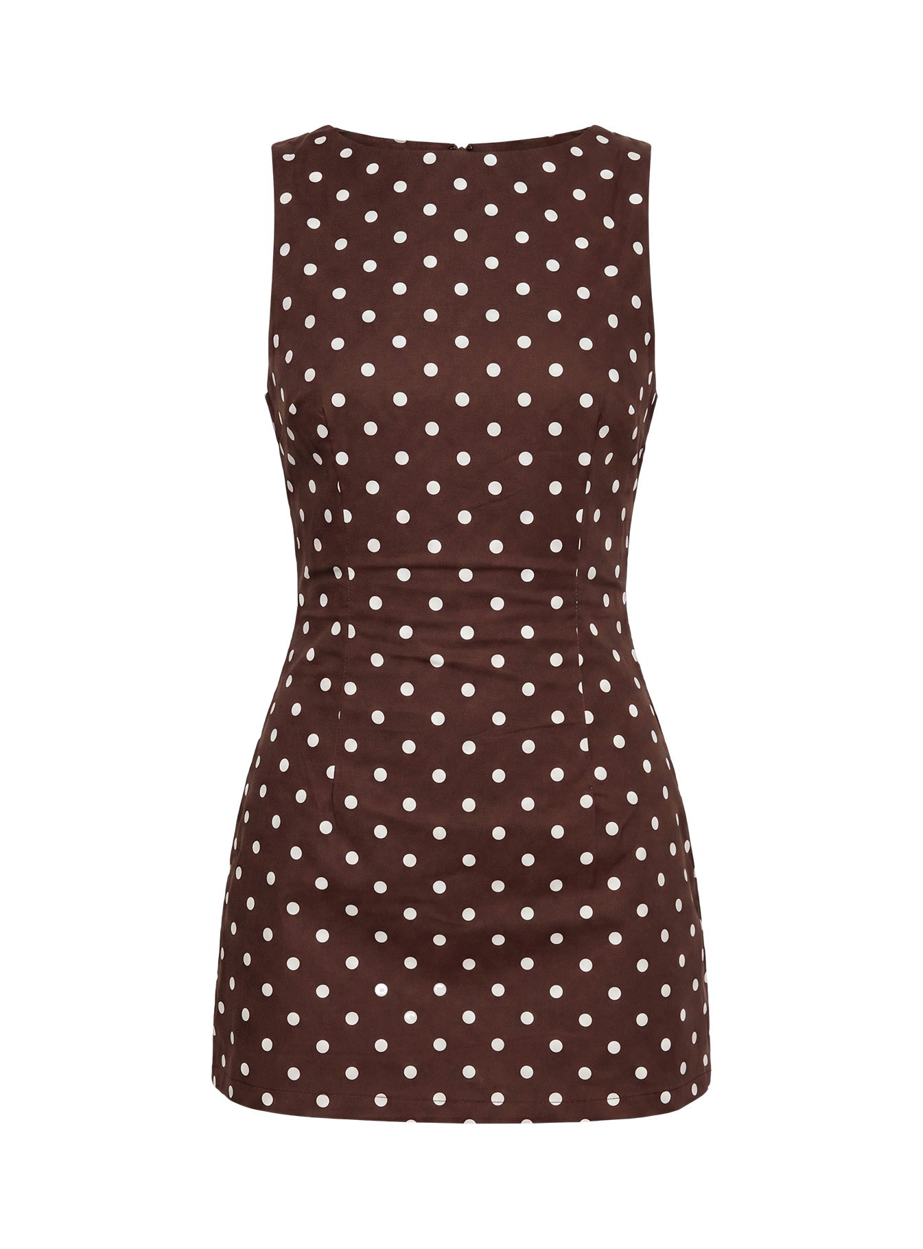 Yumiko Romper Brown Polka Dot