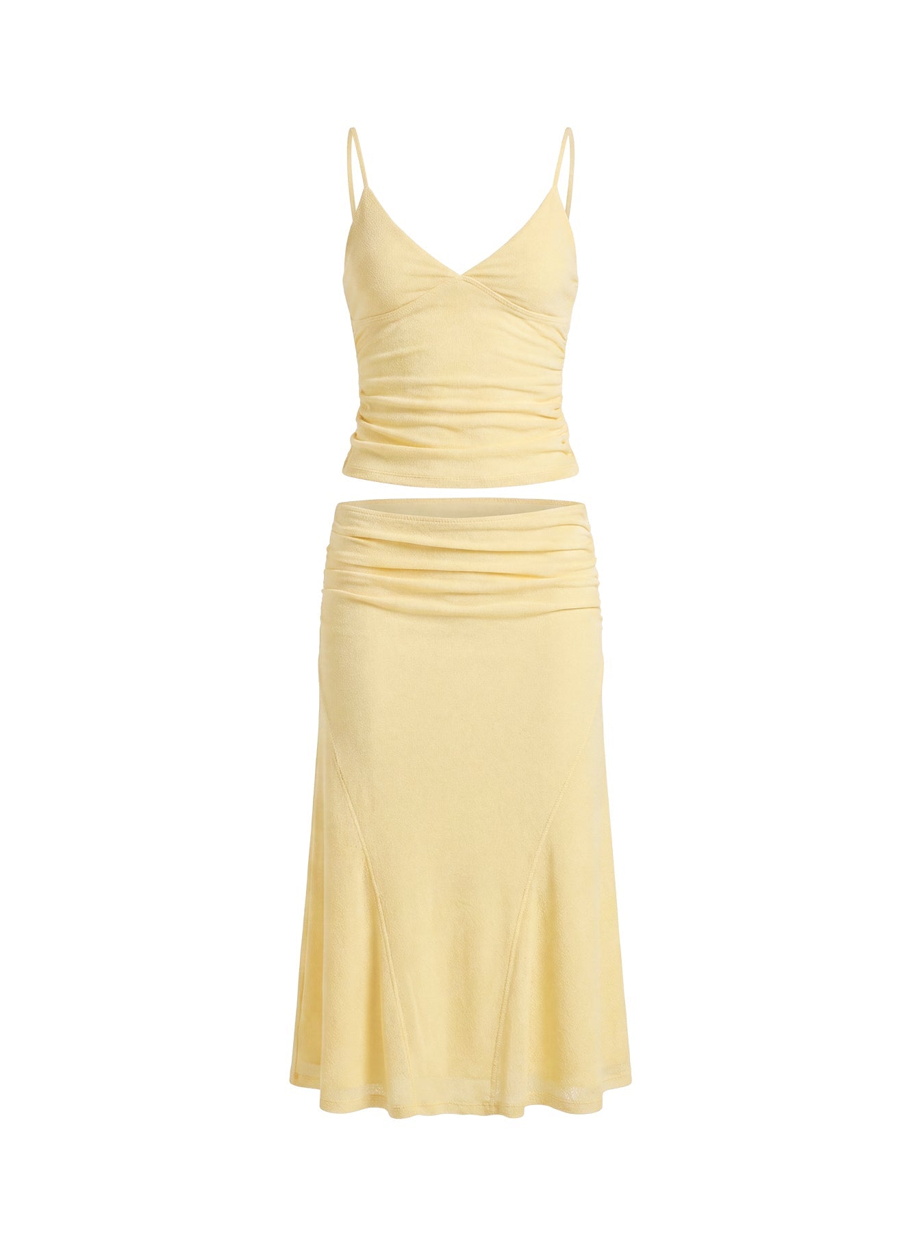 Zylen Cami Set Yellow