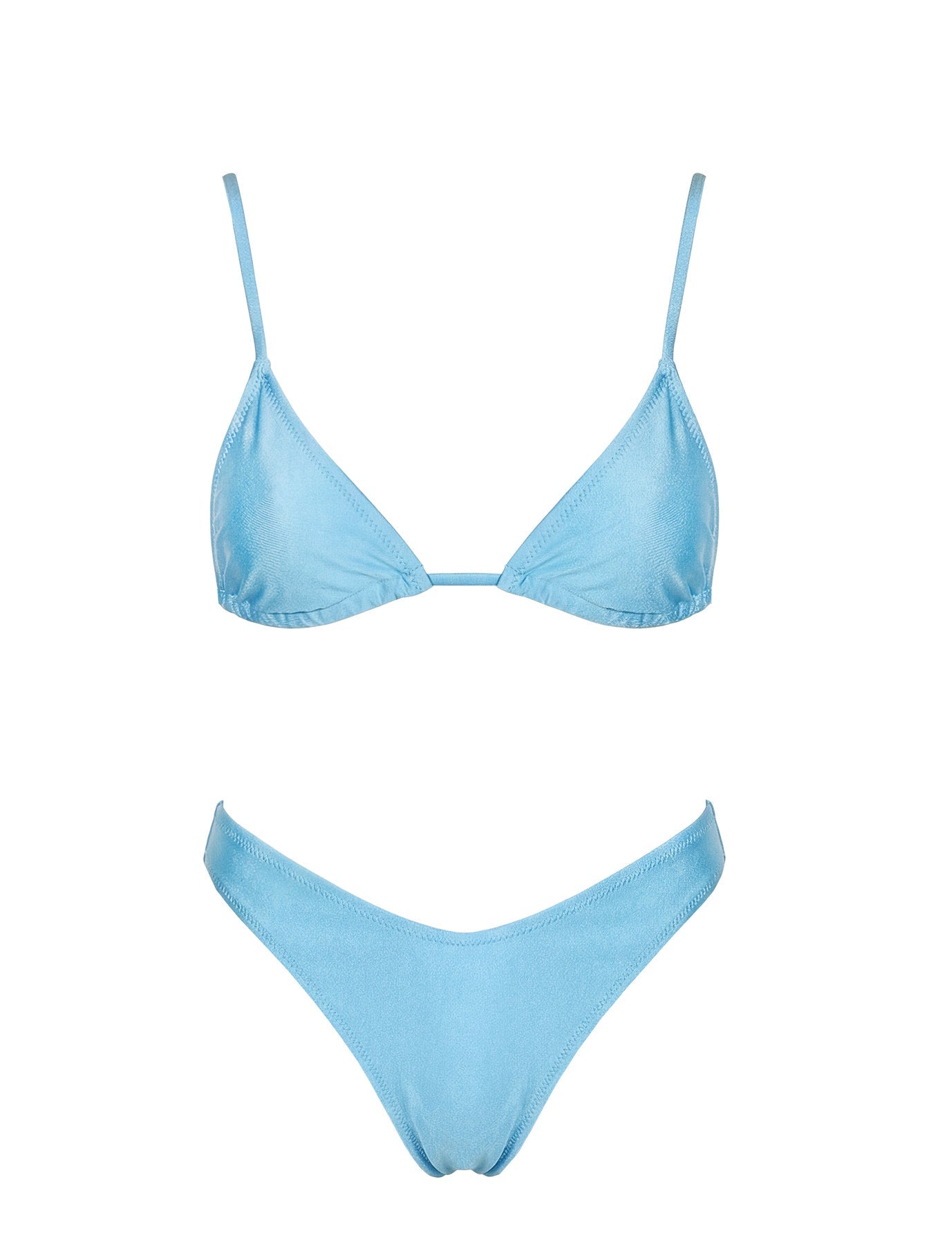 Edita Cheeky Bikini Bottoms Blue Shine