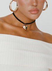 Meeks Necklace Black / Gold