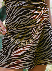 Tahlea Layered Belt Gold